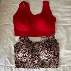 Victoria Secret lounge bras X 2